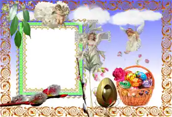 אפקט צילום מהקטגוריה כרטיסי ברכה לפסחא № 47092